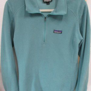 Ladies  Patagonia Jacket Long sleeved Women's Zippered Fleece Pullover
